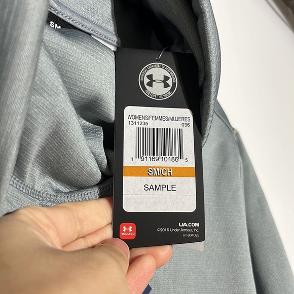 NEW Under Armour California Golden Bears Funnel Neck Grey Sweatshirt Size Small - Picture 5 of 7